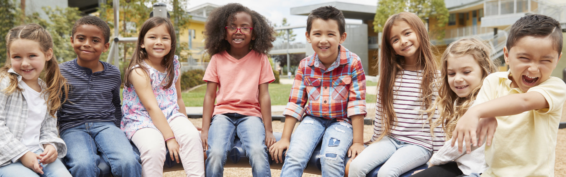 Outdoor playtime at Montessori of Anaheim, California.